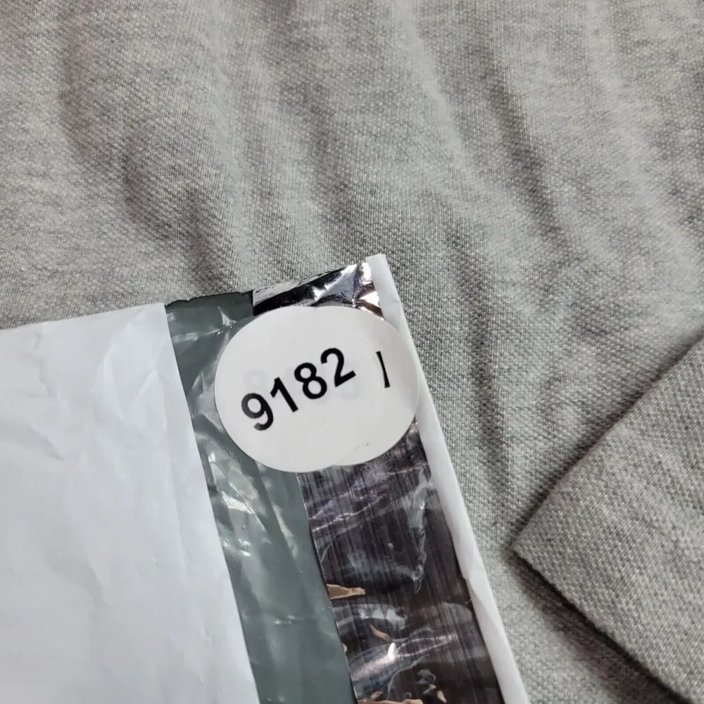 Crewcuts Shirt‎ Boys 14 Grey Solid 100% Cotton Long Sleeve Uniform Collared Top